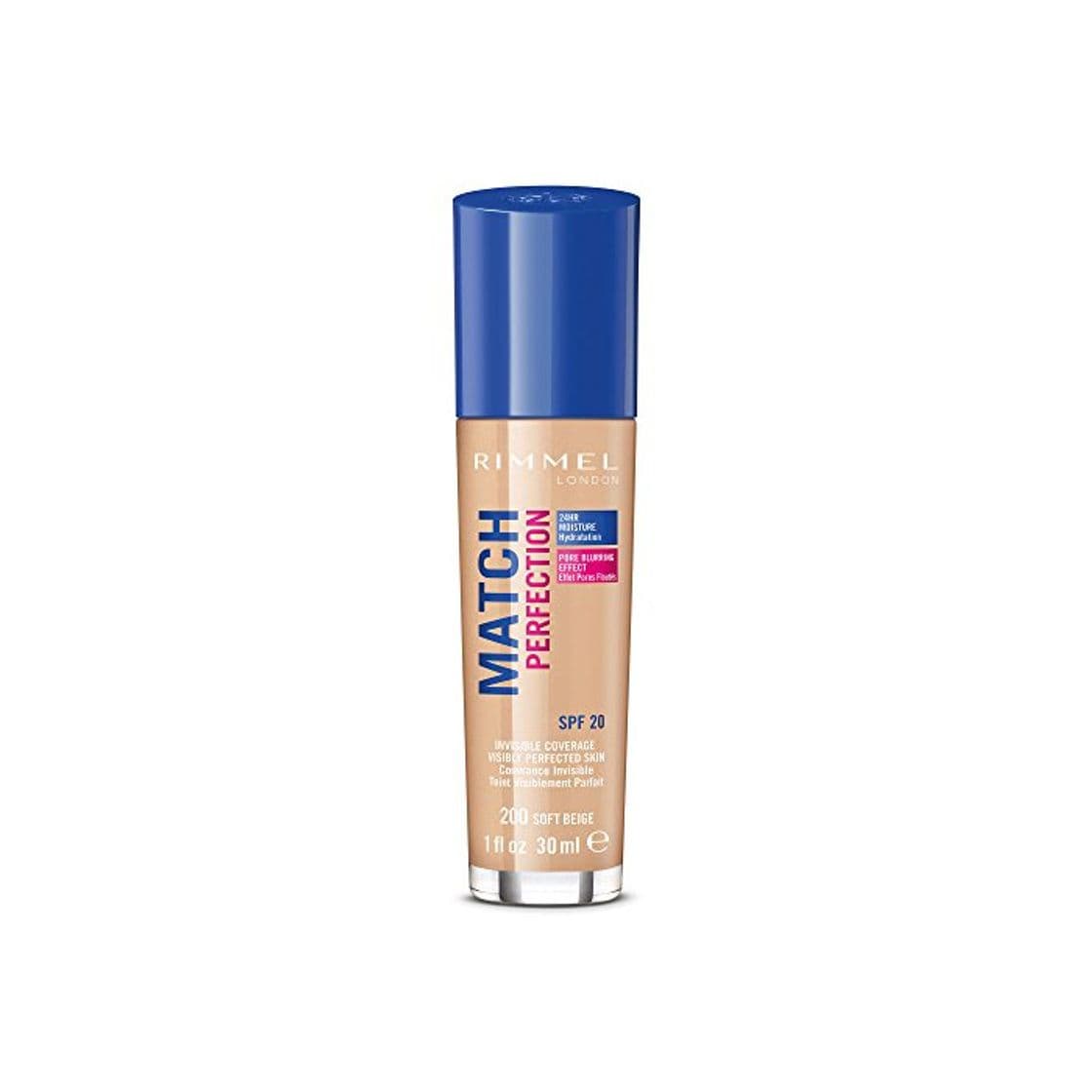 Beauty Rimmel London Match Perfection Foundation Base de Maquillaje Tono 200