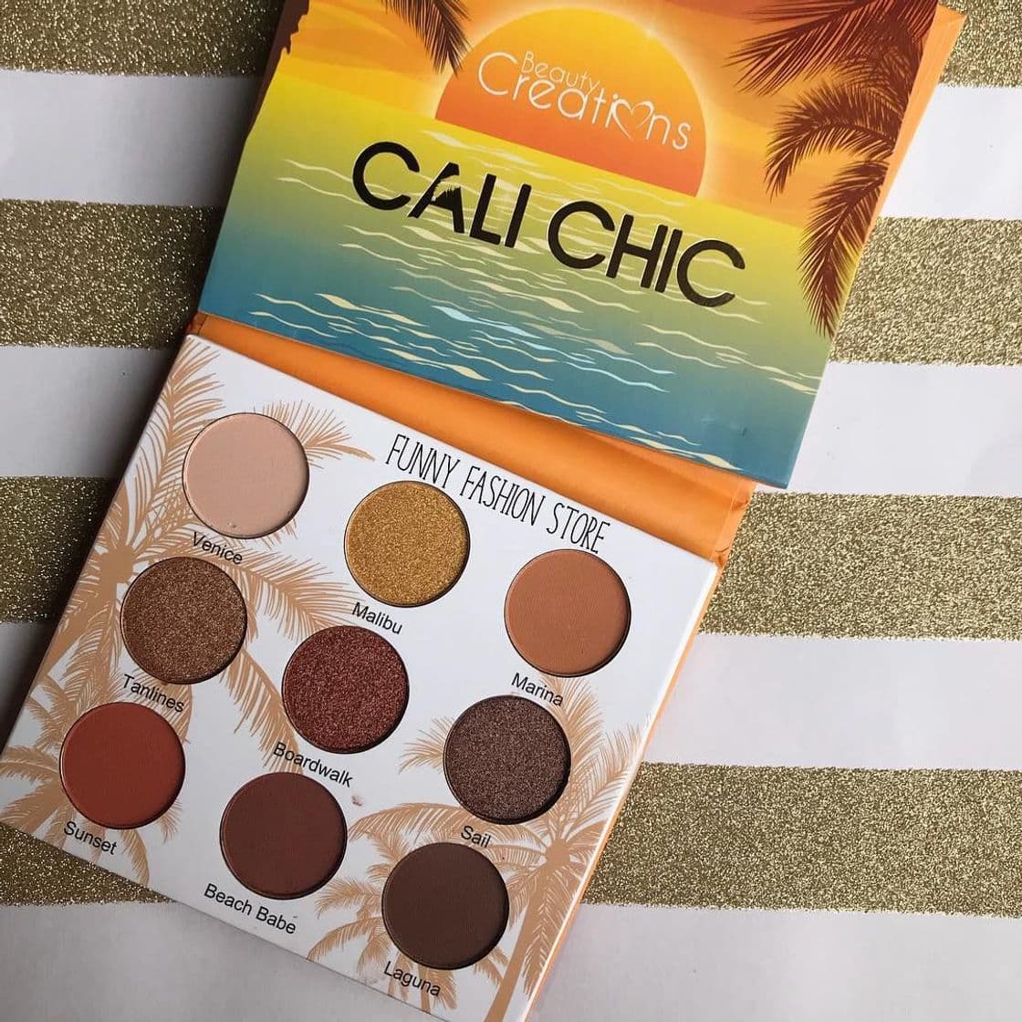 Product Beauty Creations Cali Chic Paleta de sombras de ojos