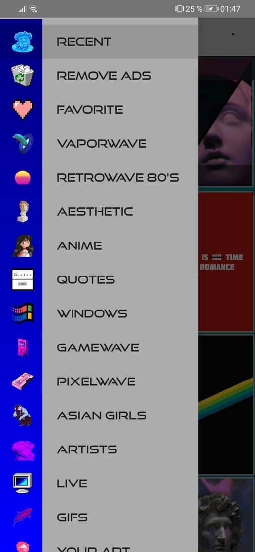 App Vaporwave wallpapers