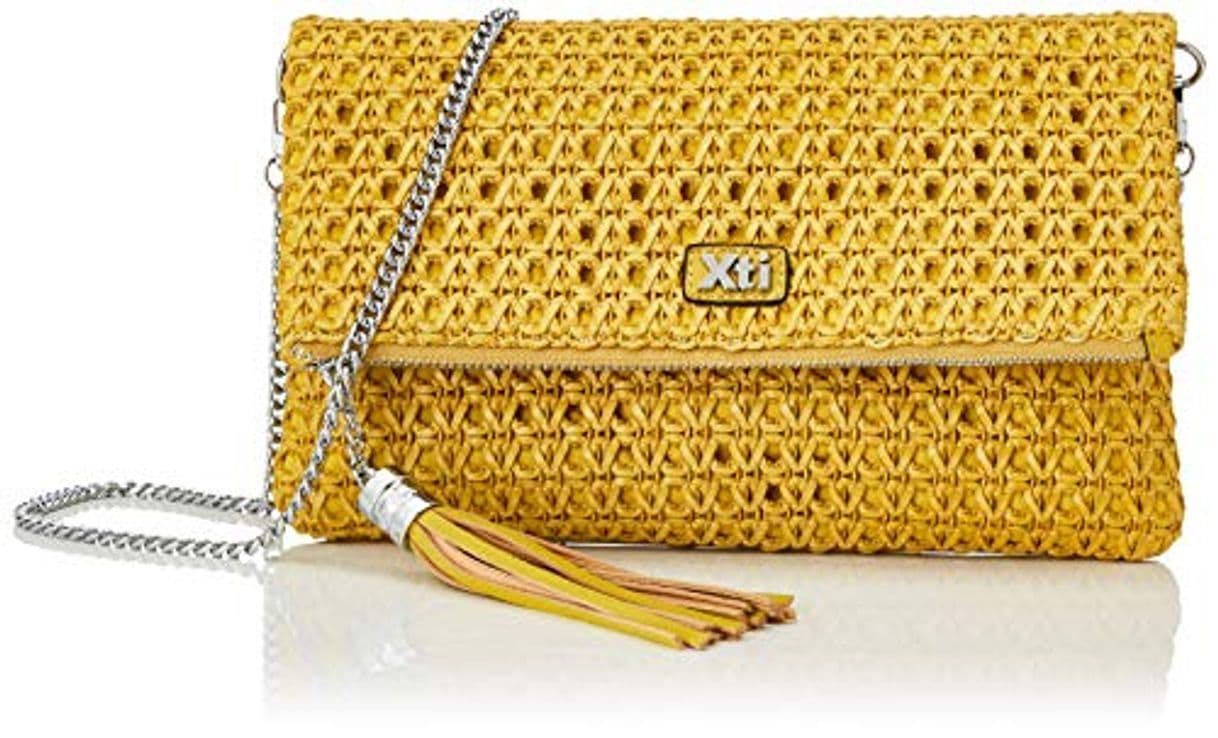 Lugar XTI 86288.0, Bolso de mano para Mujer, Amarillo