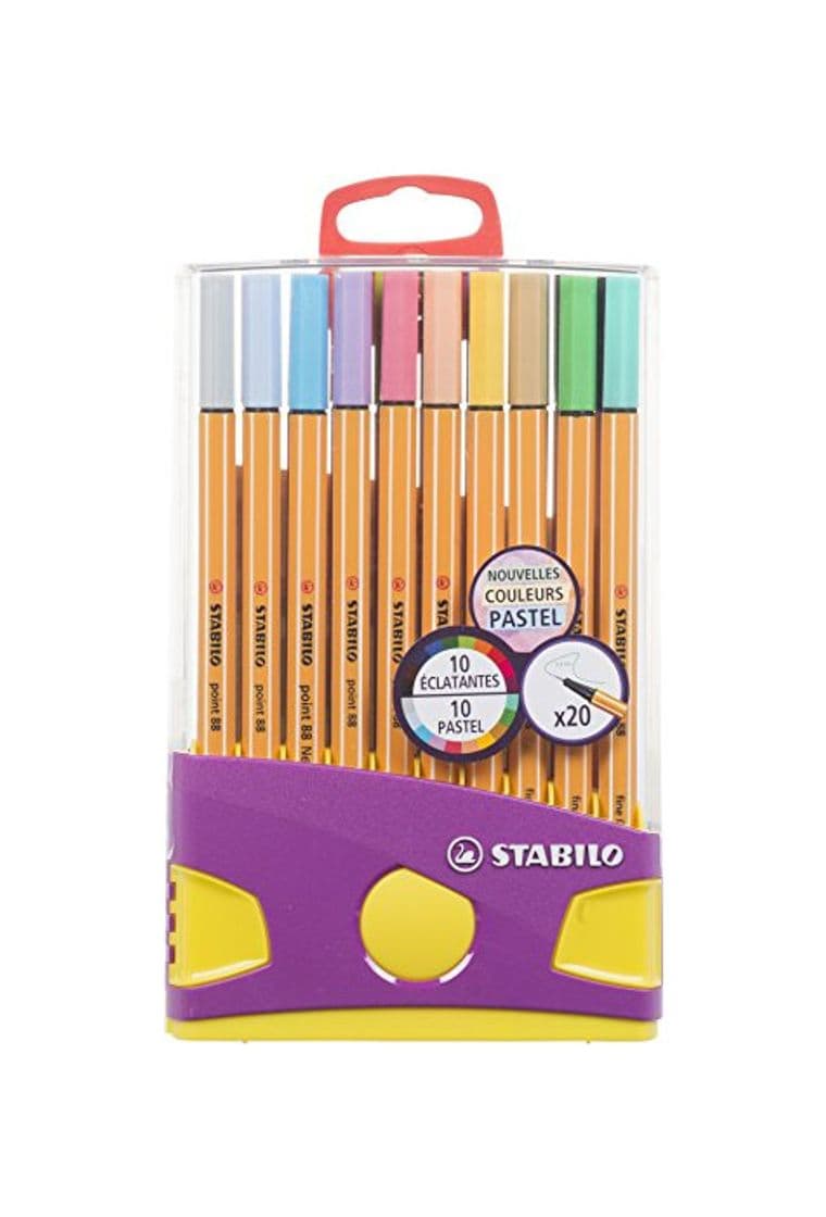 Producto Stabilo Point - 20 rotuladores de colores surtidos