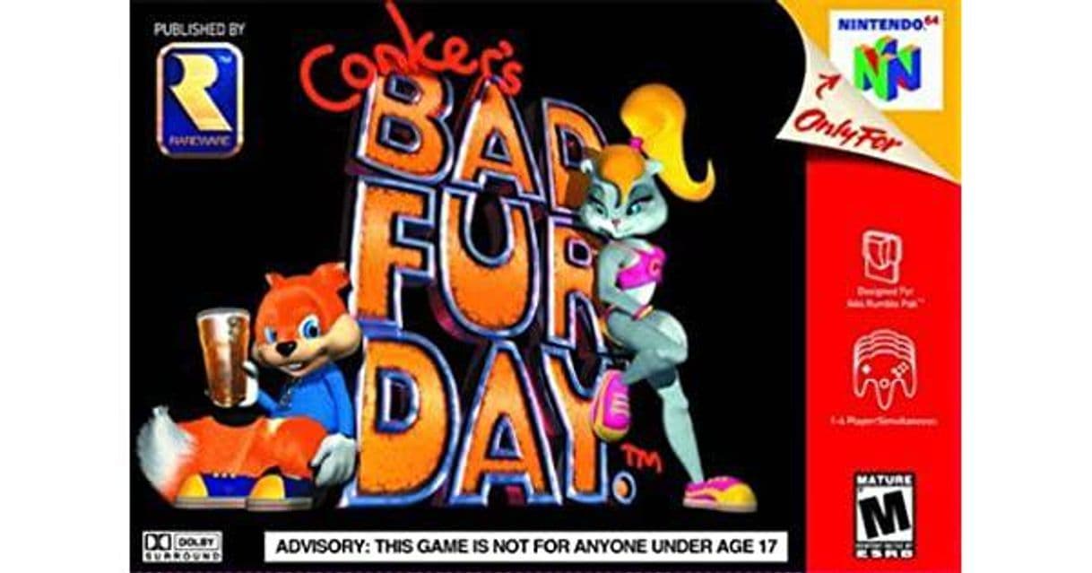 Videogames Conker's Bad Fur Day