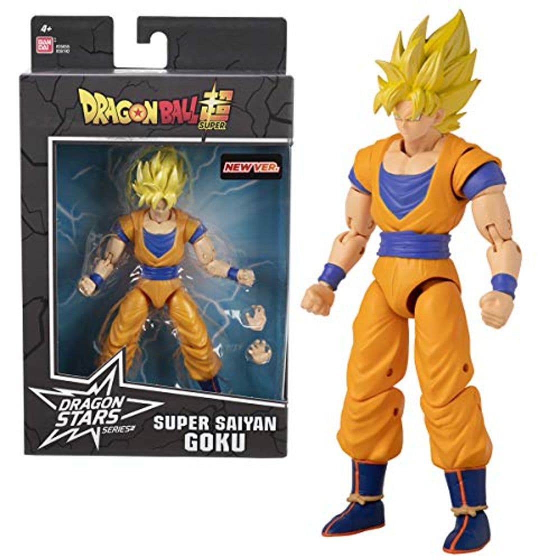 Producto BANDAI Ball Dragon Star Figura 17 cm-Super Saiyan Goku V2, 36192