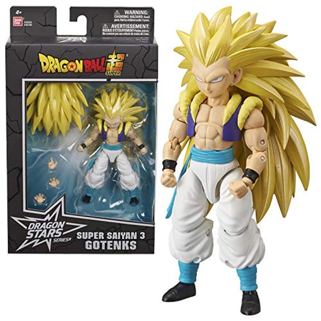 Producto Dragon Ball- Figura Deluxe Saiyan 3 Gotenks Super