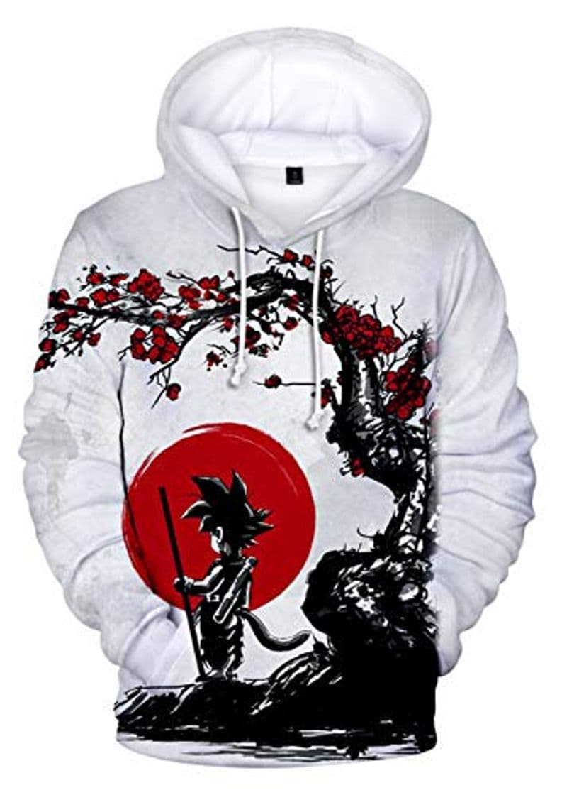 Producto HUASON Niño Goku Sudadera con Capucha Dragon Ball Hoodie de Anime Impresión