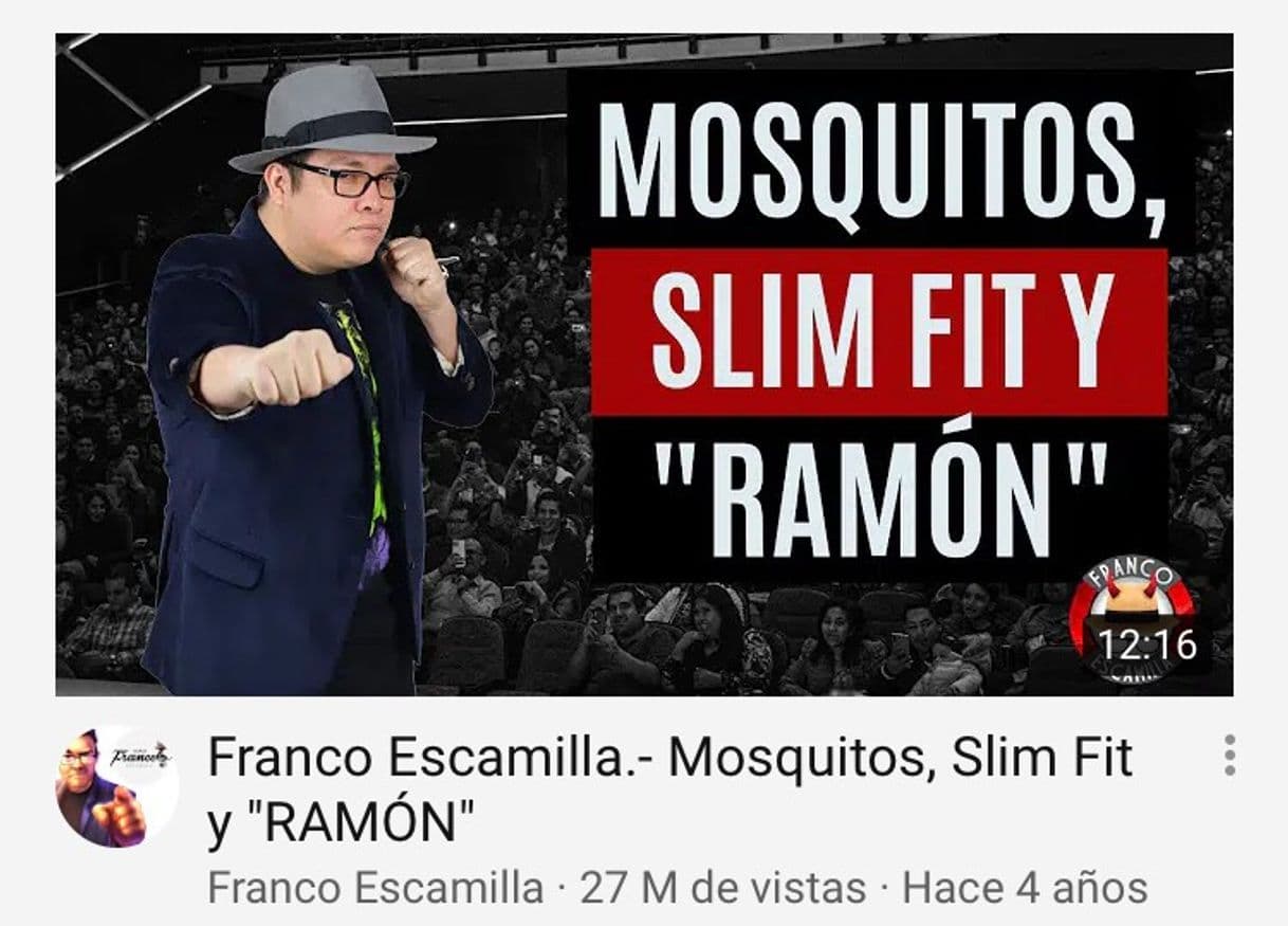 Fashion Franco Escamilla.- Ramón y Slim fit