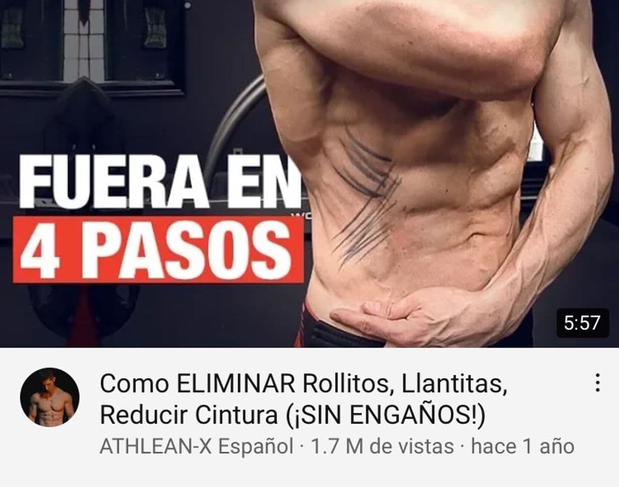 Fashion ATHLEAN-X en Español - Las llantitas son el área más común ...