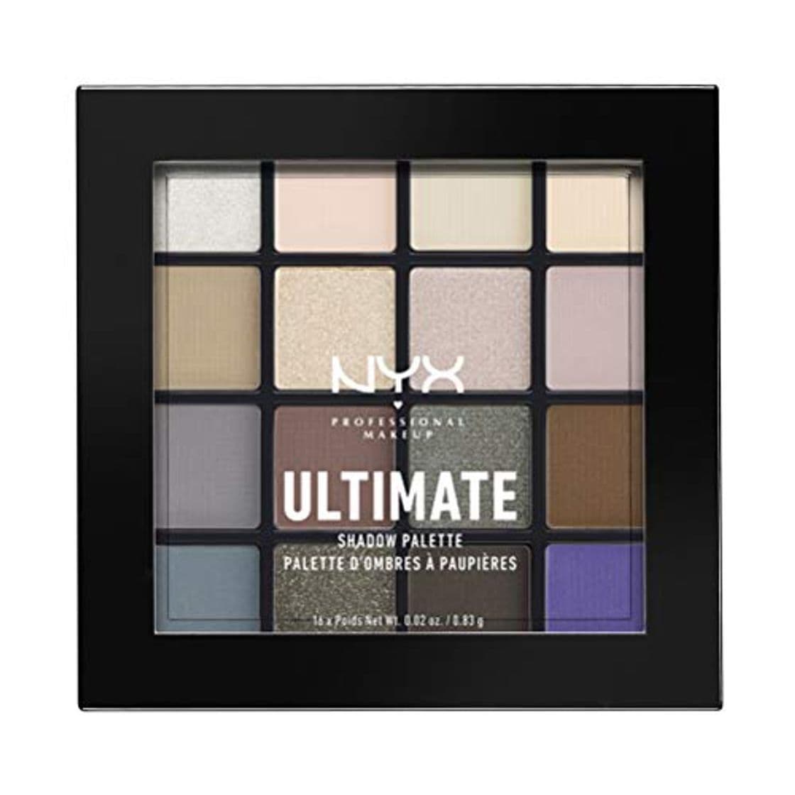 Beauty Paleta de sombras de ojos, de Nyx