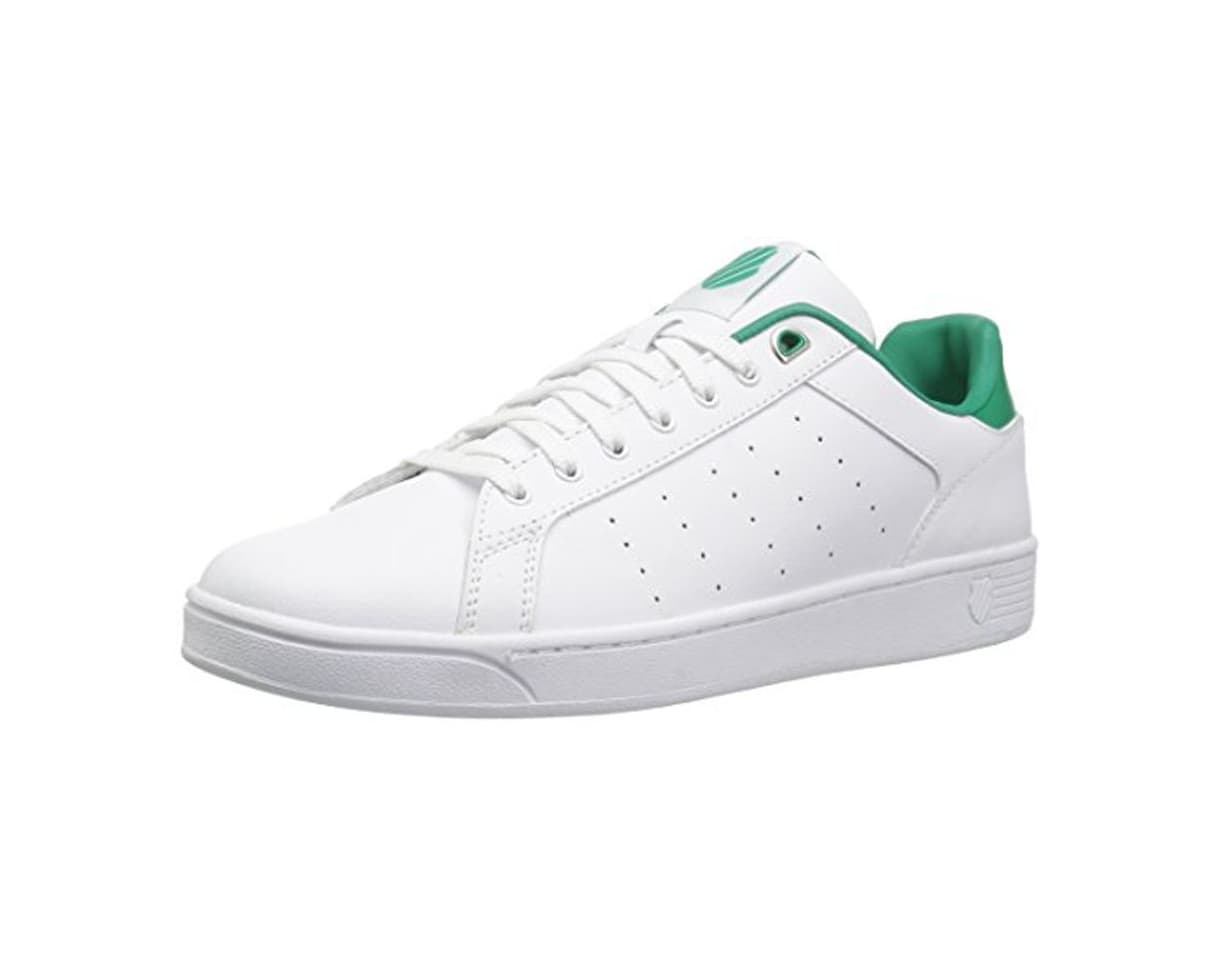 Fashion K-Swiss Clean Court CMF, Zapatillas para Mujer, Blanco