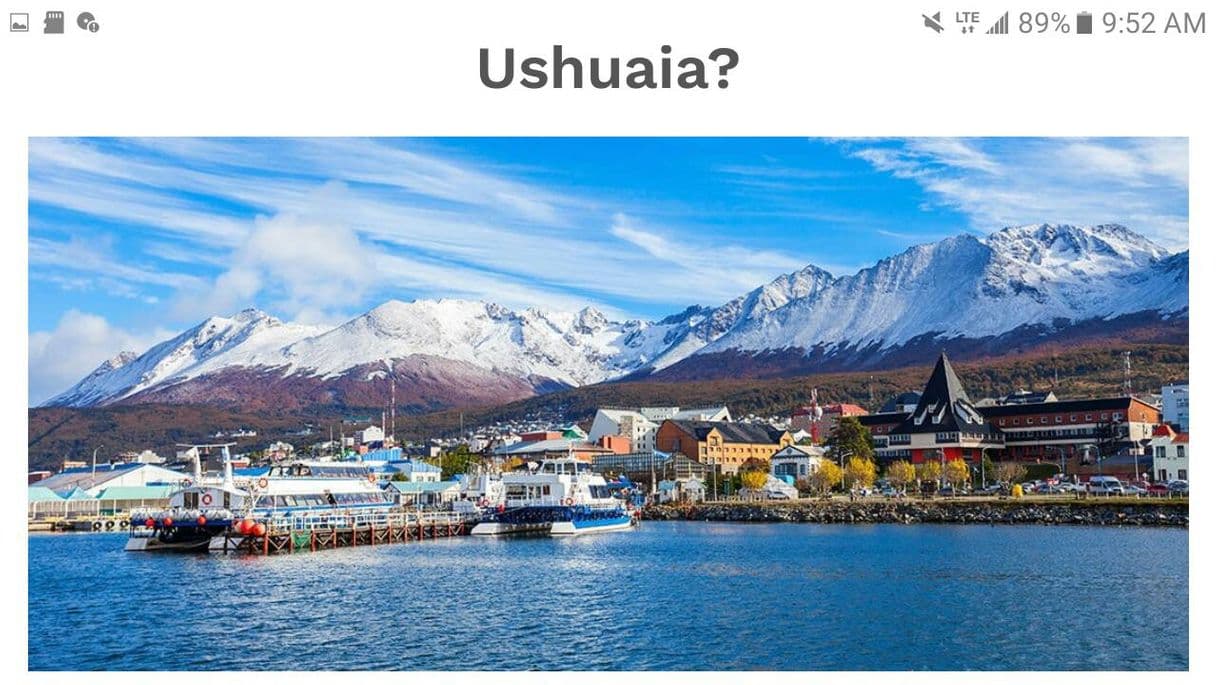 Lugar Ushuaia