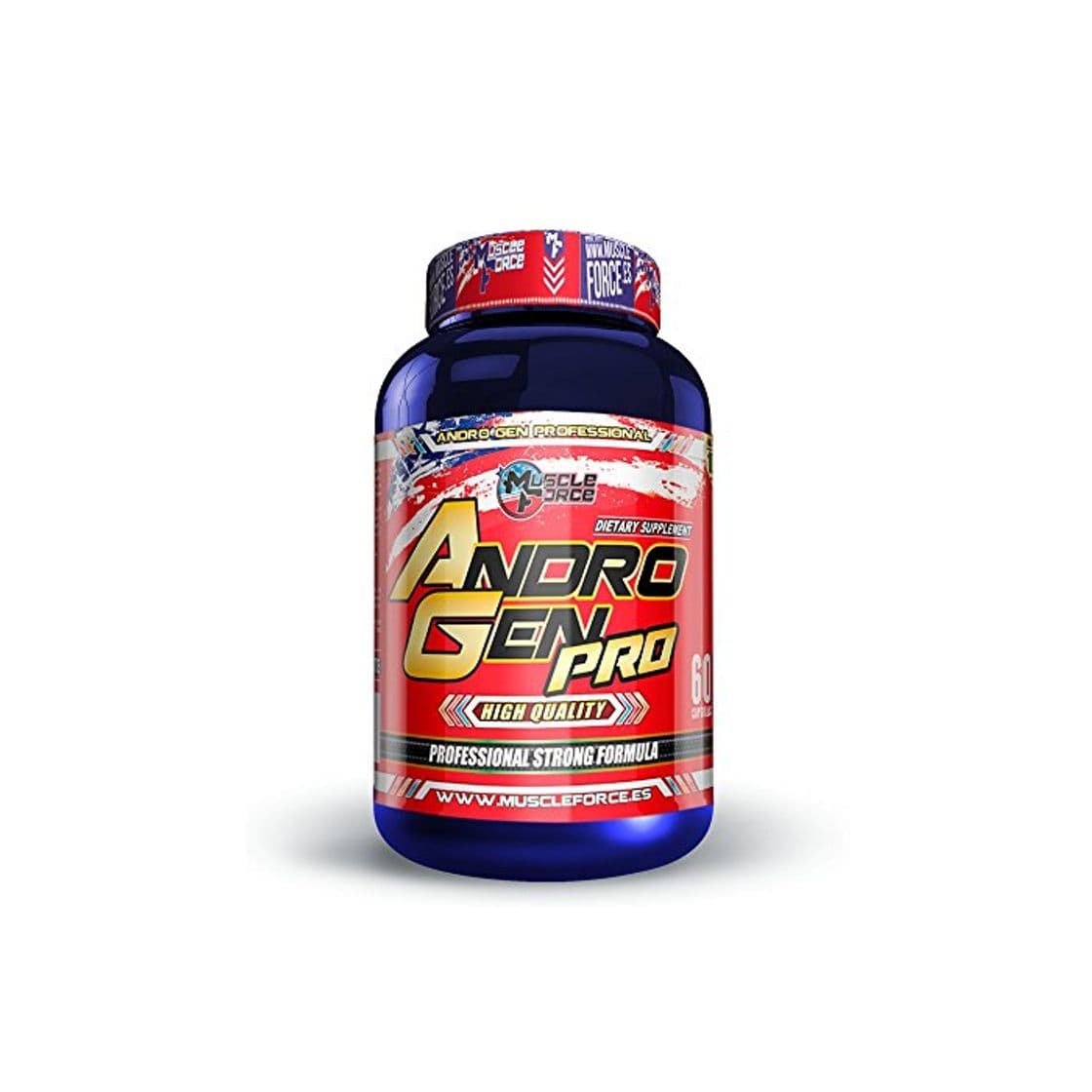 Producto Muscle Force Andro Gen Pro XXL, potenciador Natural de la testosterona, Hormona