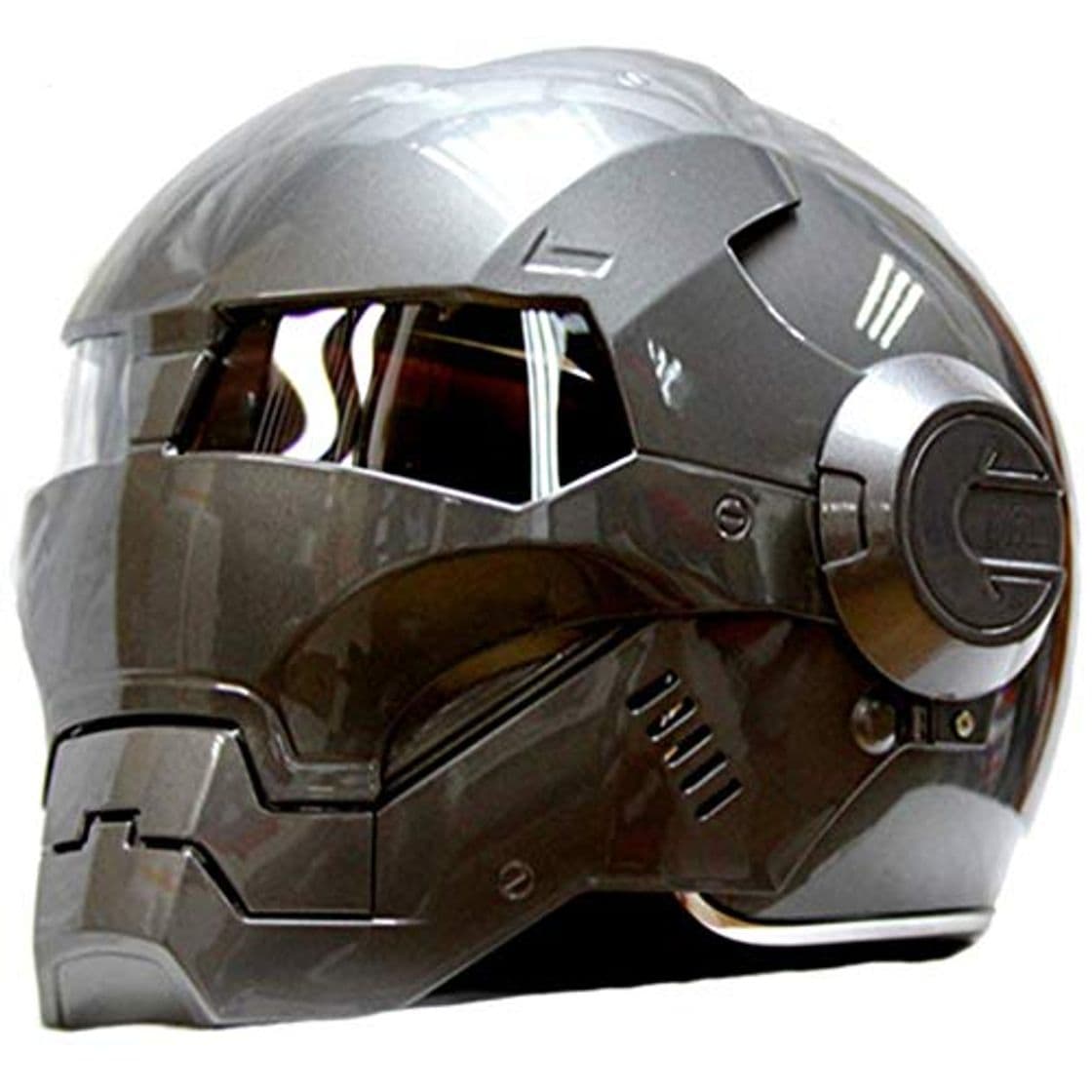 Producto LSLVKEN Carretera Hombre Iron Man Marvel Avengers Casco Casco Profesional de Edad