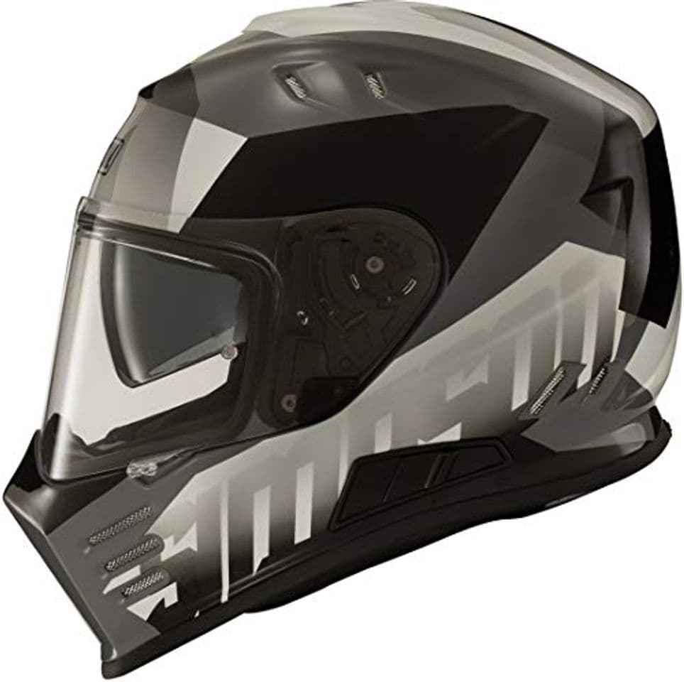 Producto Casco Moto Simpson 2019 Venom Army Blanco-Gris-Negro