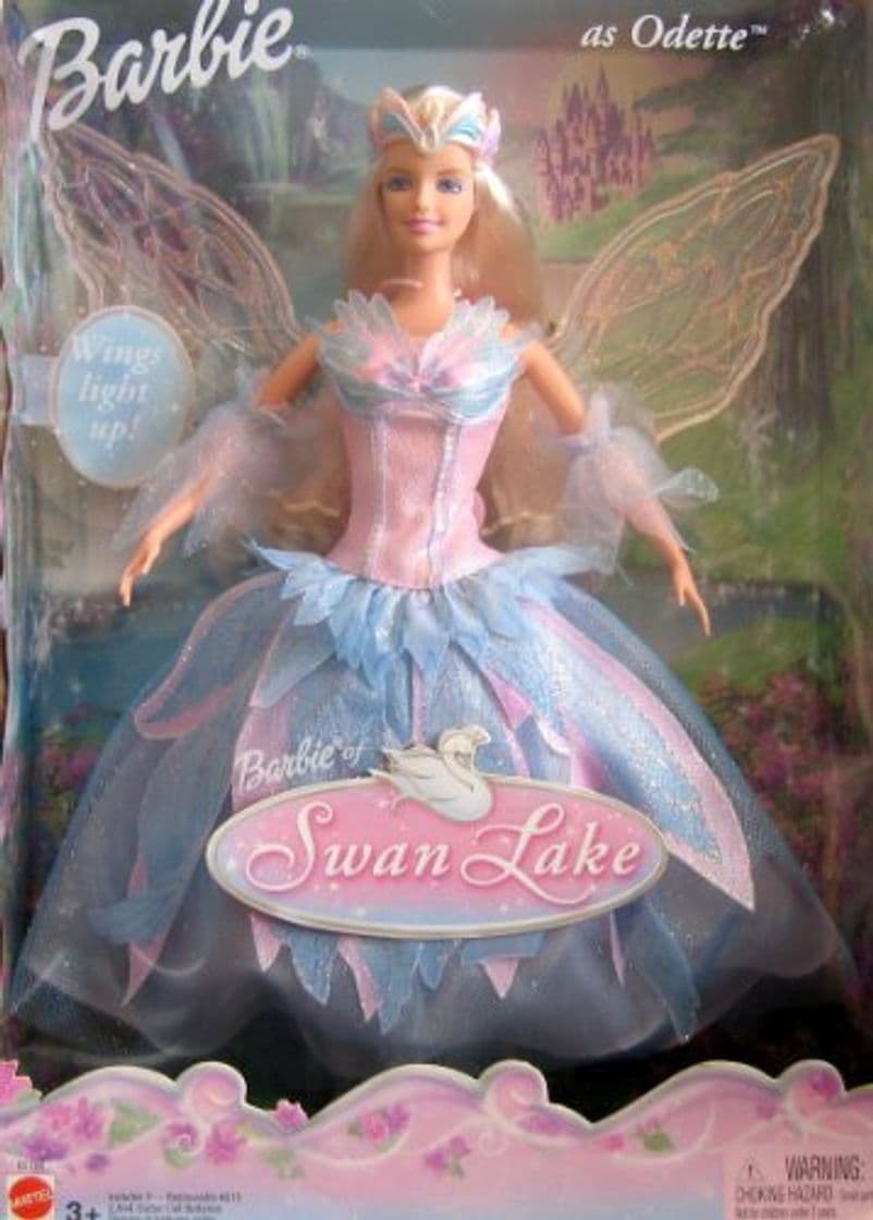 Product Swan Lake Barbie Doll as ODETTE w Light Up Wings