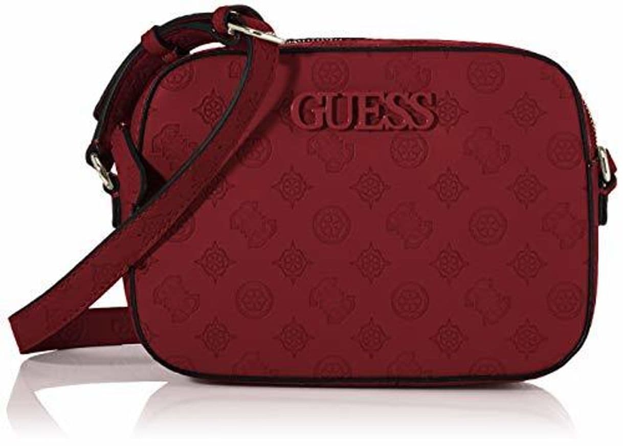 Fashion Guess - Kamryn, Bolsos bandolera Mujer, Rojo