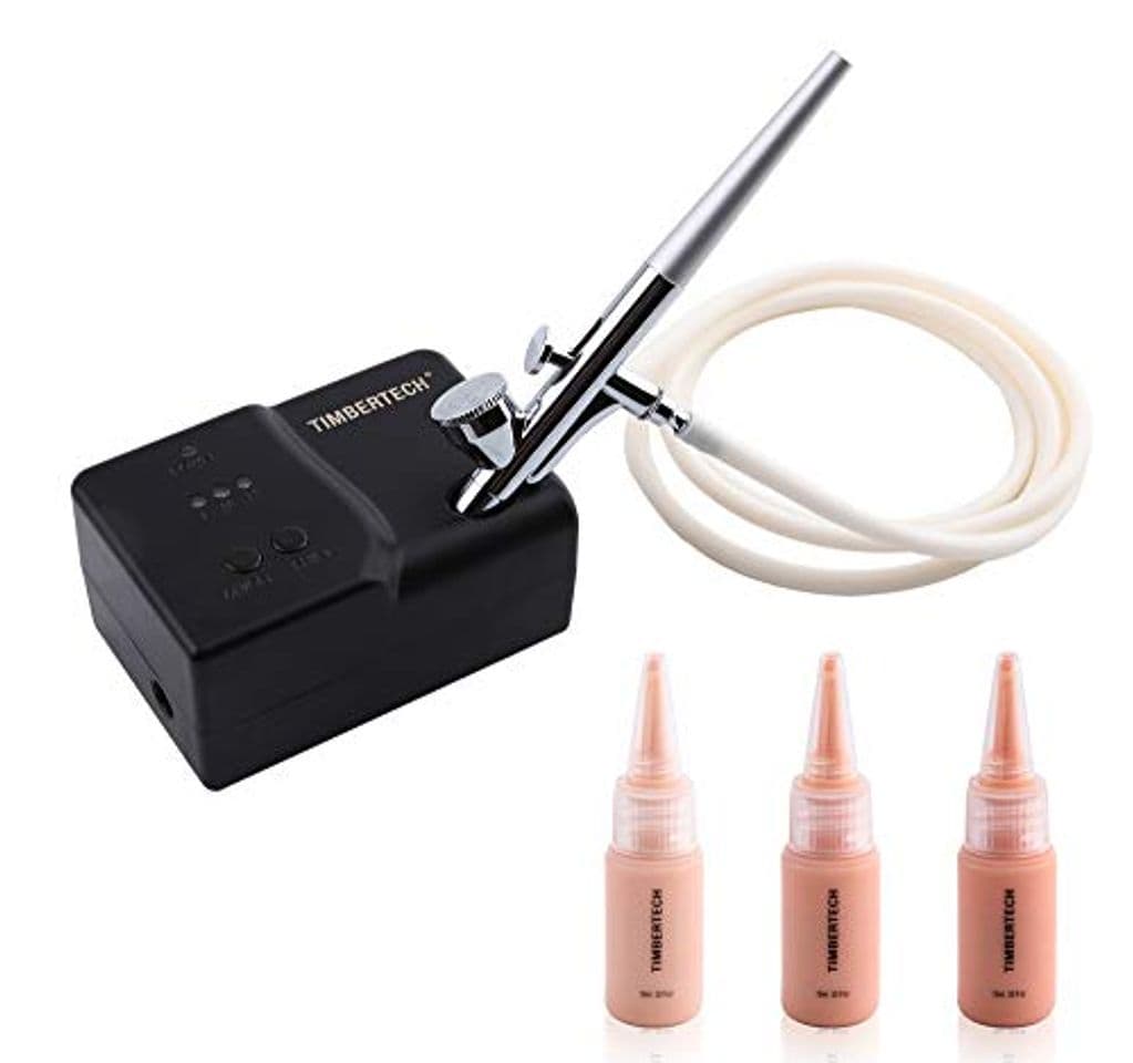 Place Timbertech Basic Makeup System MK-100 met Foundation Airbrush Makeup Revolution Fácil limpio