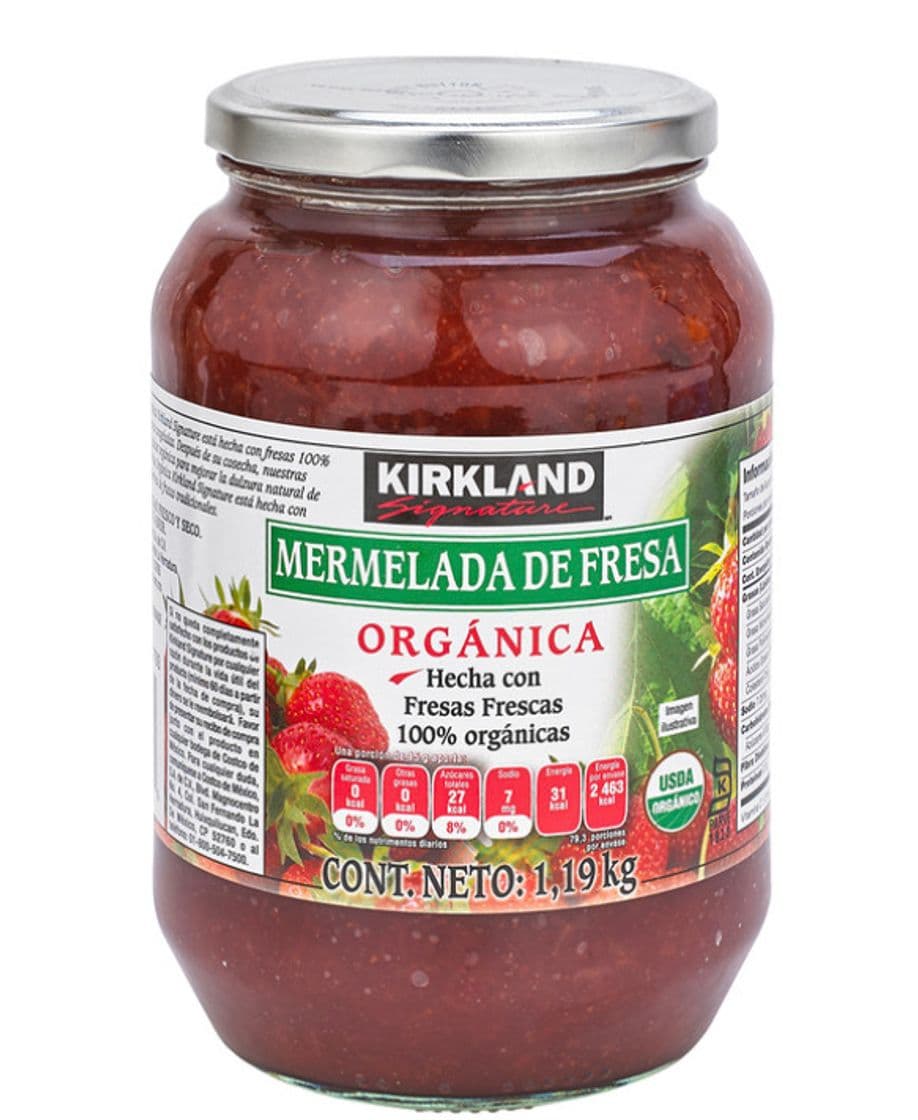 Producto Mermelada de fresa orgánica