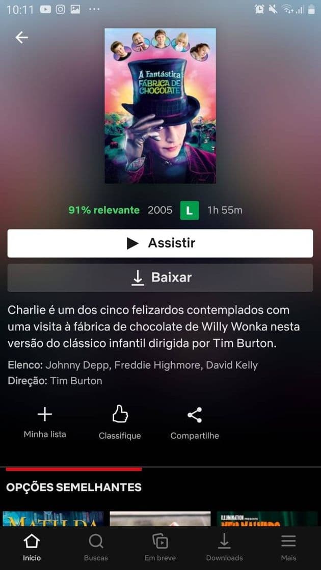 Movie Charlie and the Chocolate Factory | Netflix