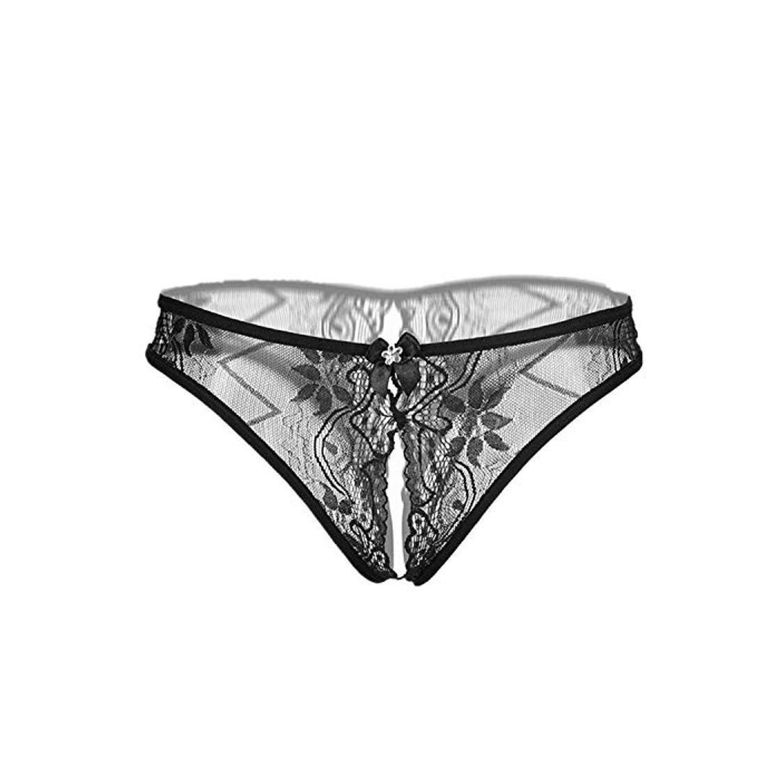 Producto KIMODO Mujeres Tangas Mujeres Atractivas Tanga Sujetador Lencería de Encaje Malla Hueco G Strings Bragas Sexy Ropa Interior Encaje Erótico Bragas Transparentes