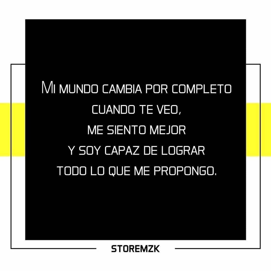 Music Cuando te veo, me siento diferente.