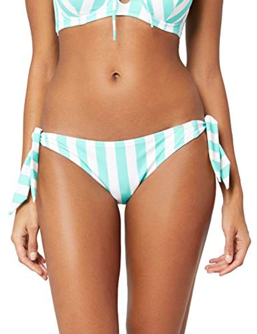 Fashion Marca Amazon - IRIS & LILLY Braga de Bikini con Anudado Lateral