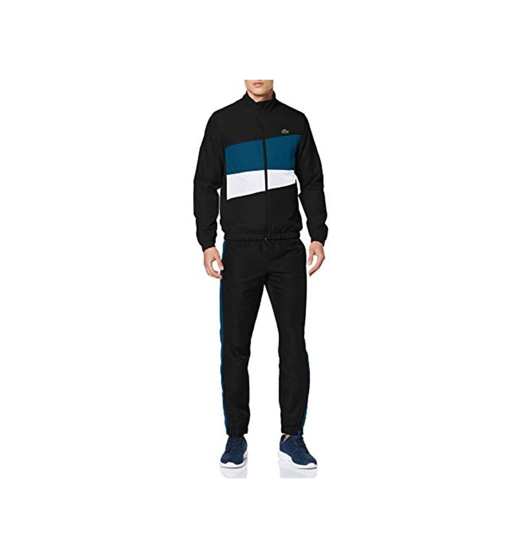 Moda Lacoste Sport Wh8628 Conjunto Ropa Deportiva, Negro