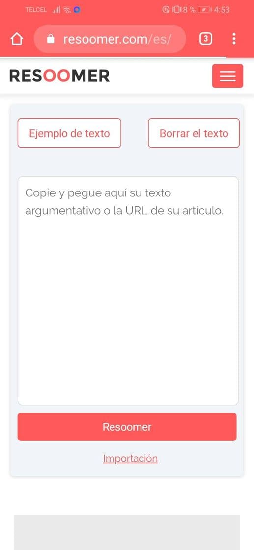 Moda Resumen de textos