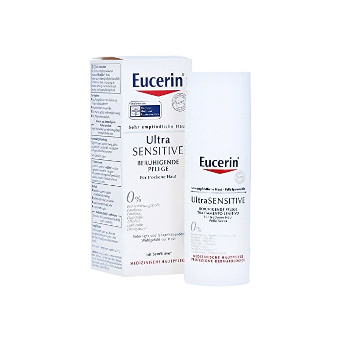 Product Eucerin Ultra Sensitiv Cuidado calmante para piel seca