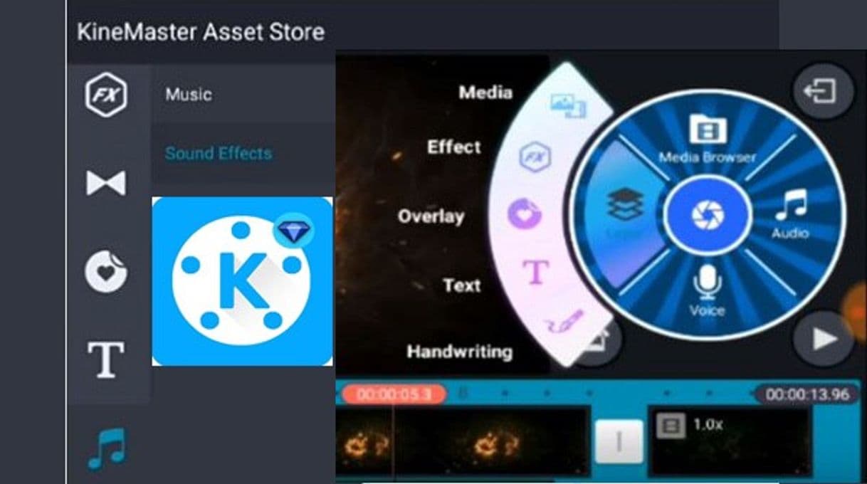 App KineMaster Diamond 