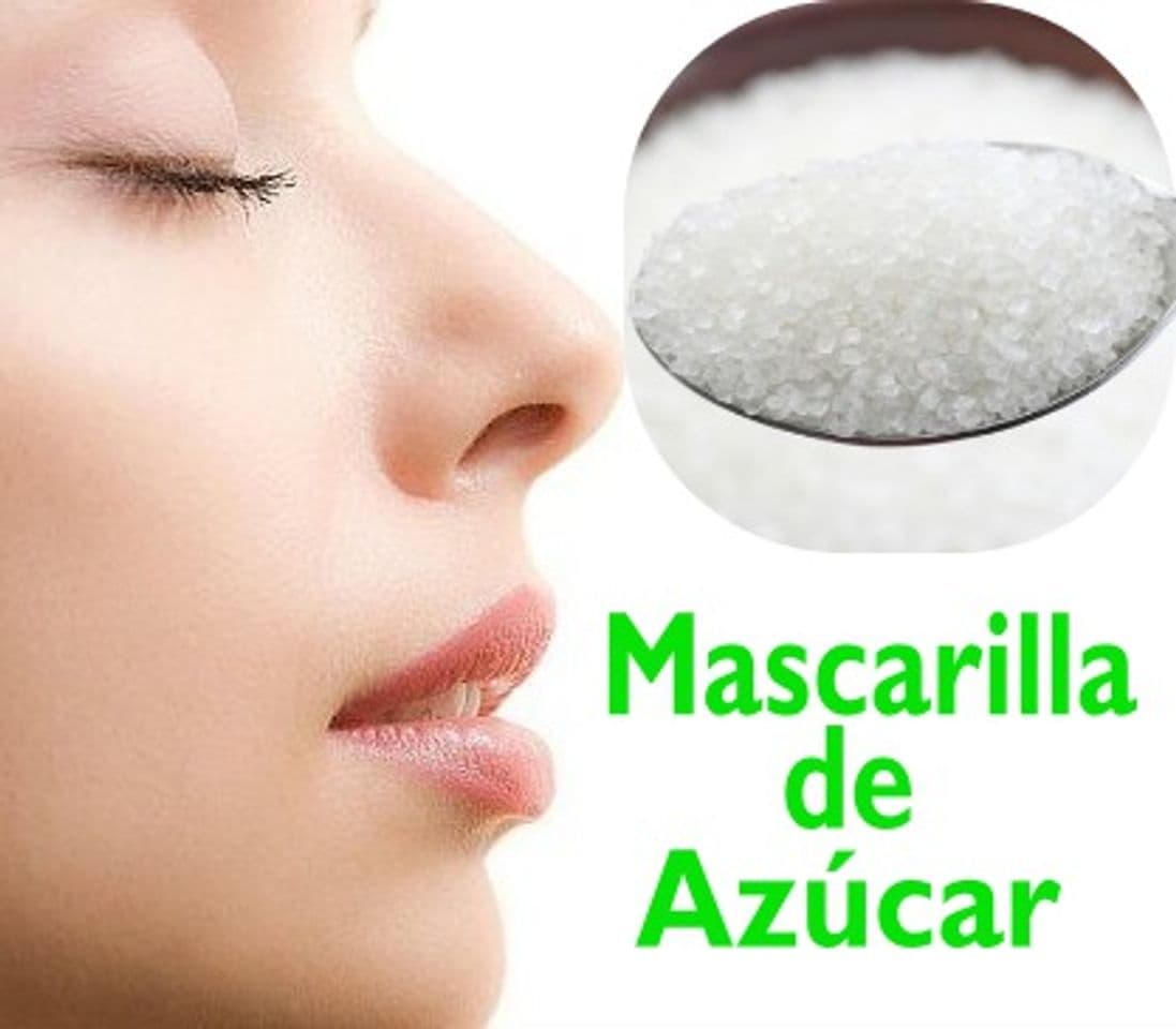 Moda Mascarilla de agua con azúcar.