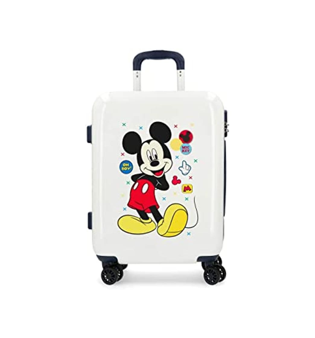 Product Disney- Enjoy The Day Maleta, Blanco