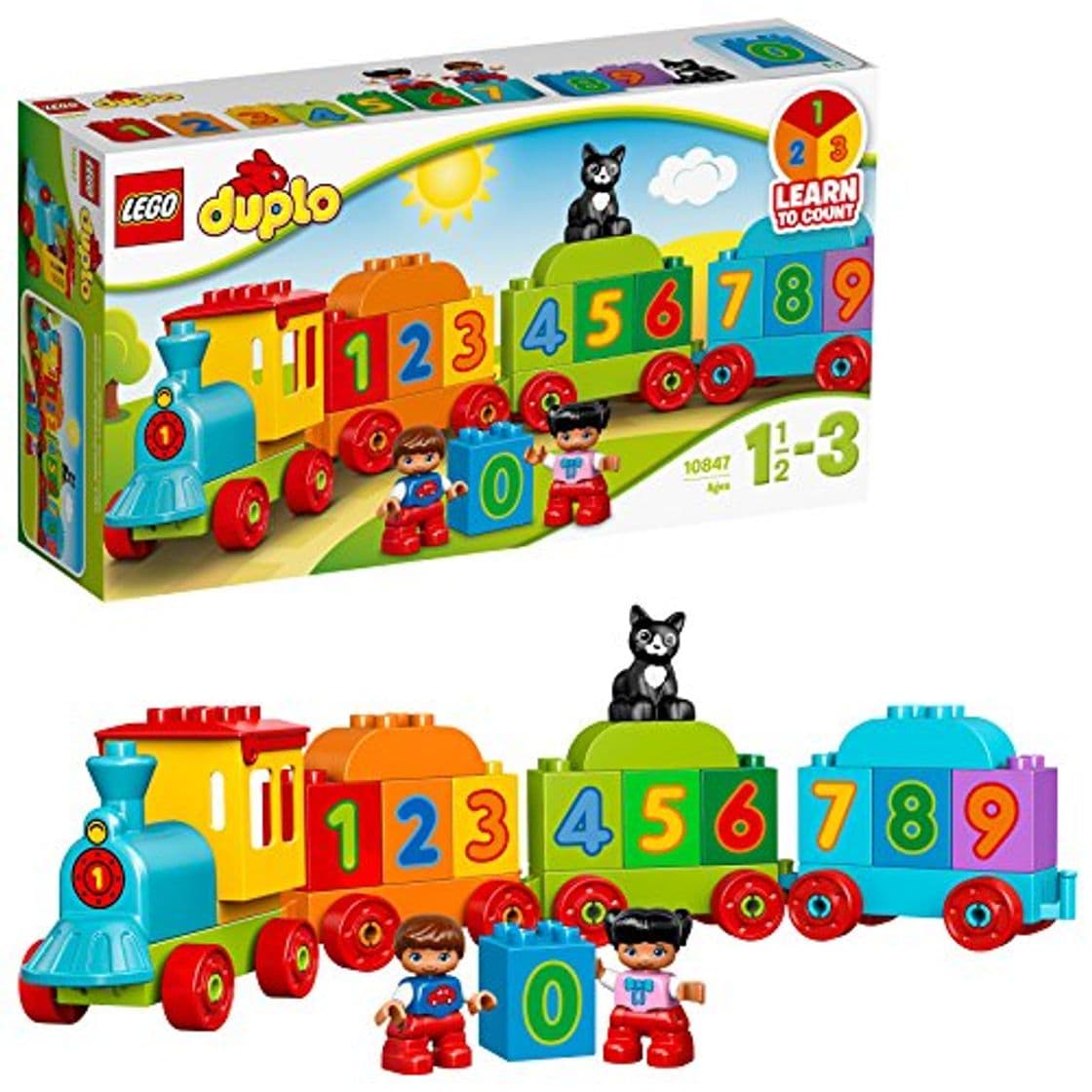 Product LEGO DUPLO - Mi Primer Tren de los Números, Juguete Preescolar Educativo