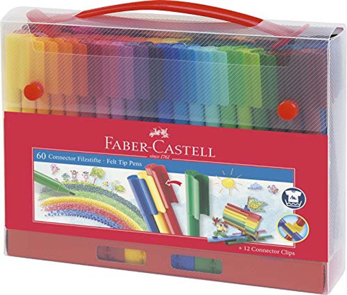 Producto Faber-Castell 155560 - Maletín con 60 rotuladores