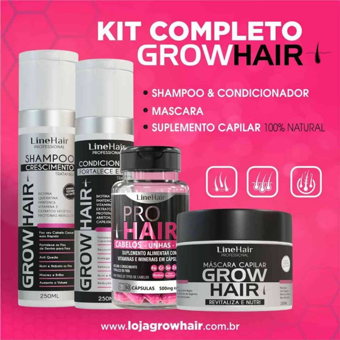 Fashion  Kit Grow Hair