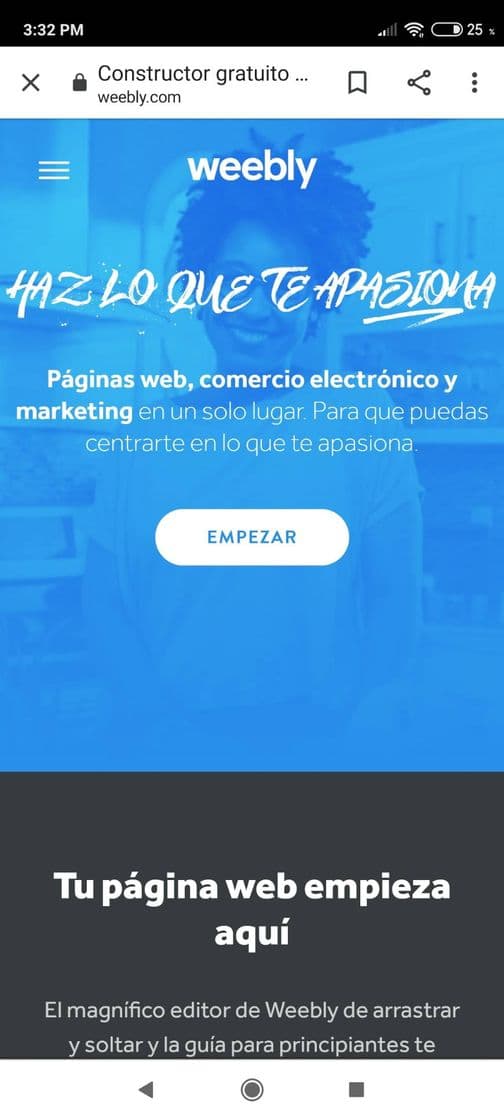 Moda Weebly - Crea tu pagina web!