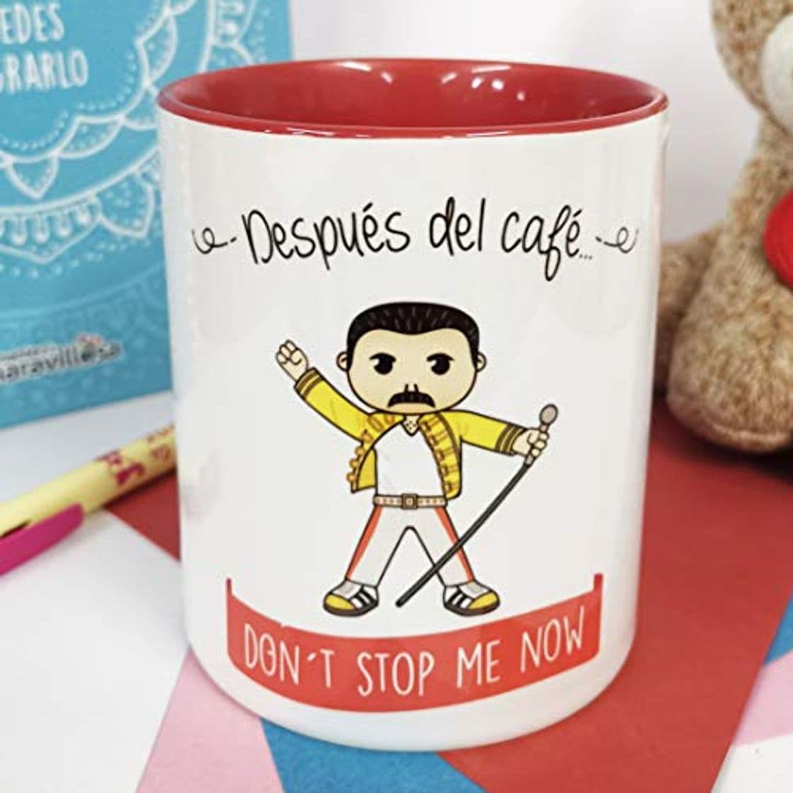 Producto La Mente es Maravillosa - Taza con Frase y dibujo. Regalo original