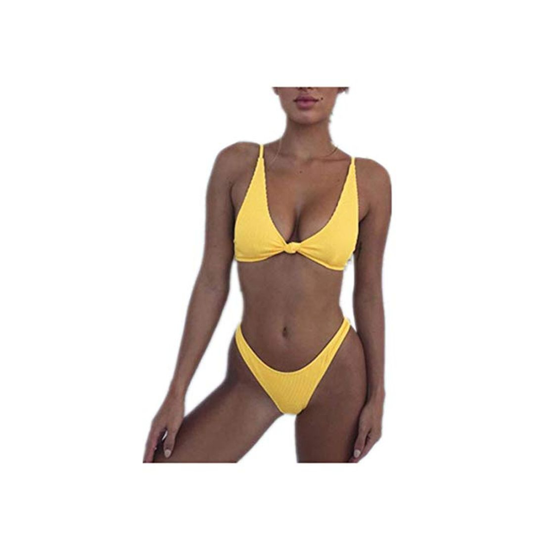 Product Traje de baño Acolchado de Dos Piezas triángulo Conjunto de Bikini brasileño Trajes de baño para Las Mujeres Bikini Sex