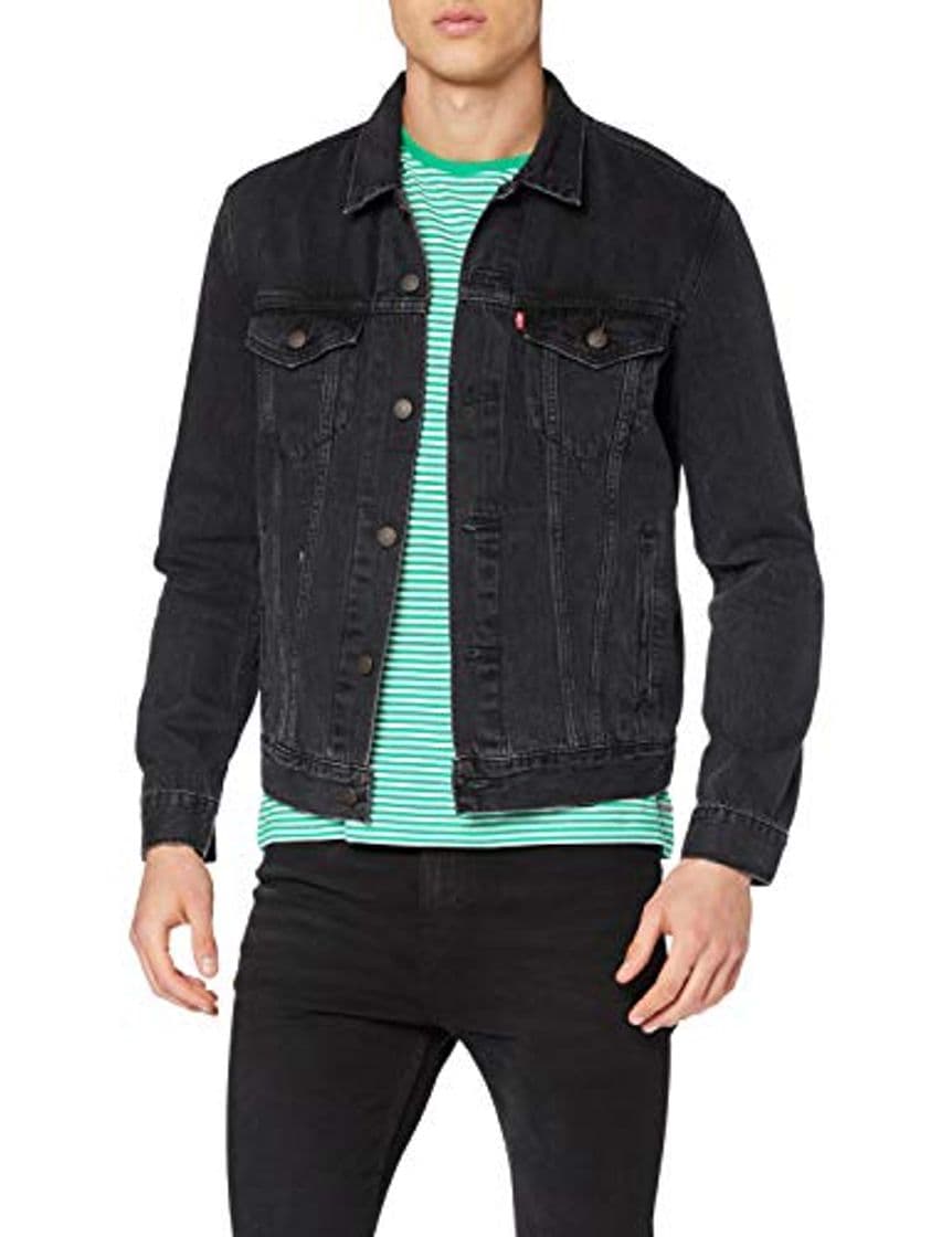 Moda Levi's The Jacket' Chaqueta Vaquera, Negro