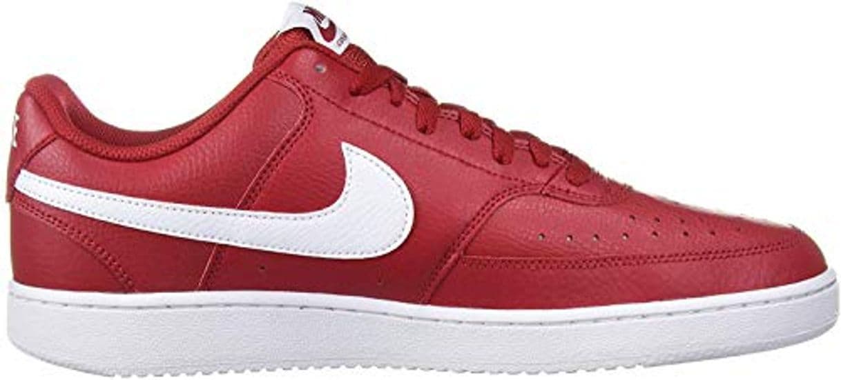 Moda Nike Court Vision LO, Zapatillas para Hombre, Rojo