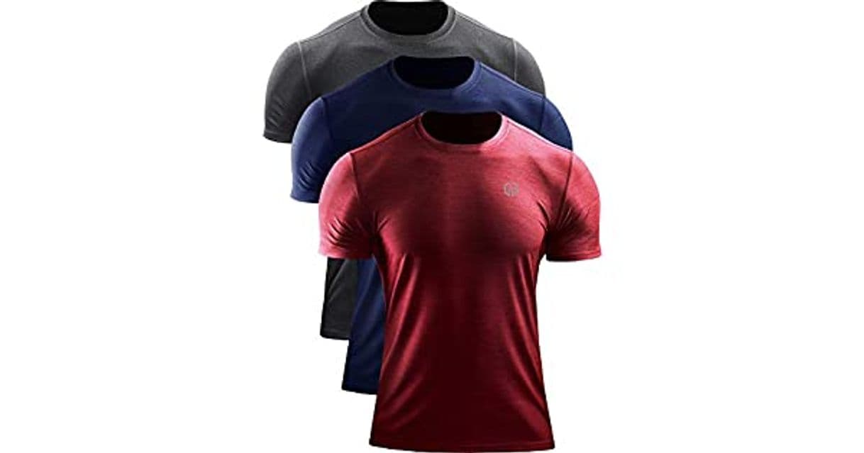 Moda Neleus camiseta deportiva para correr