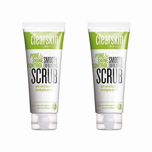 Belleza 2 x Avon Clearskin Pore Penetrating Invigorating Scrub 75 mls each