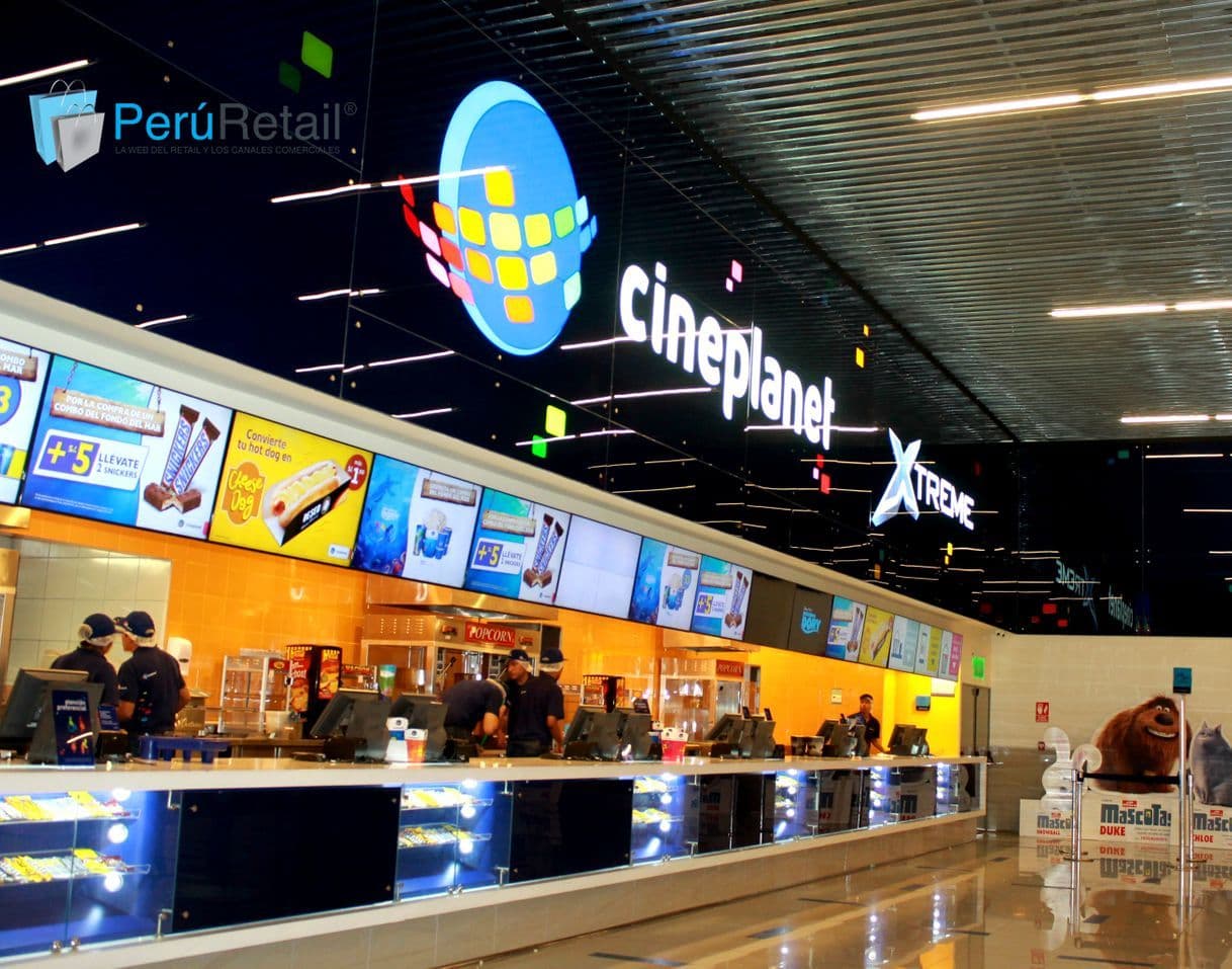 Restaurantes Cineplanet Mall del Sur