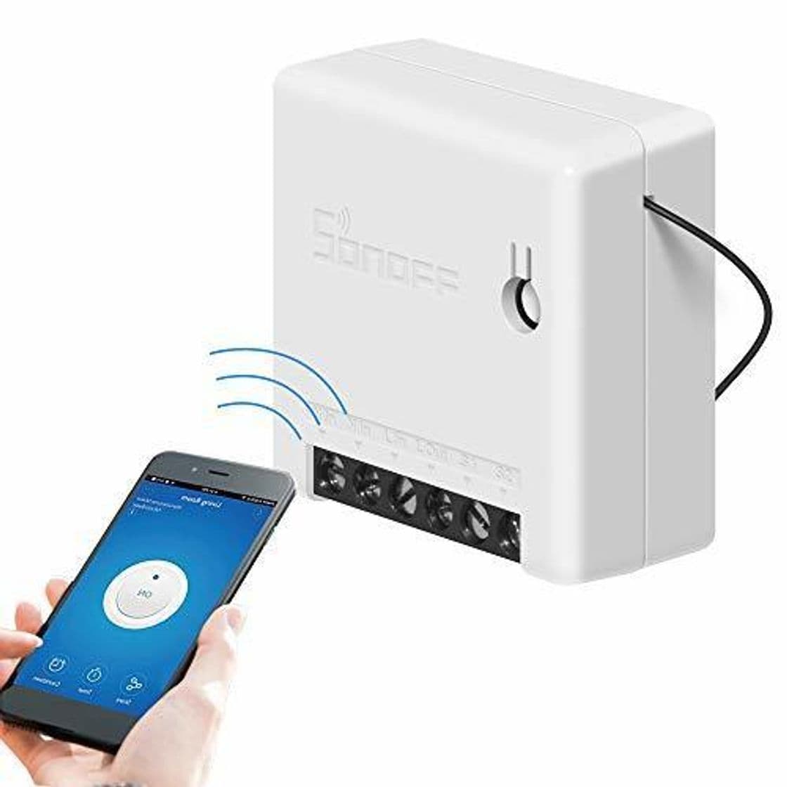 Producto SONOFF Mini Smart Switch Interruptor de Control Remoto DIY para Electrodomésticos Funciona