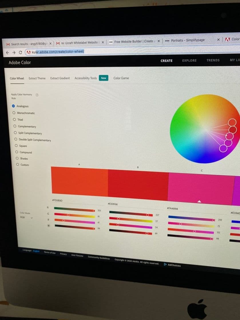 Fashion Adobe Color: Color wheel, a color palette generator