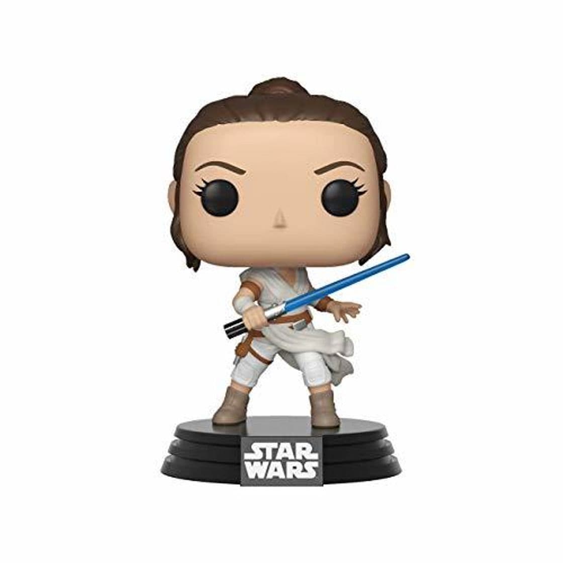 Game Funko- Pop Star Wars The Rise of Skywalker-Rey Disney Figura Coccionab, Multicolor,