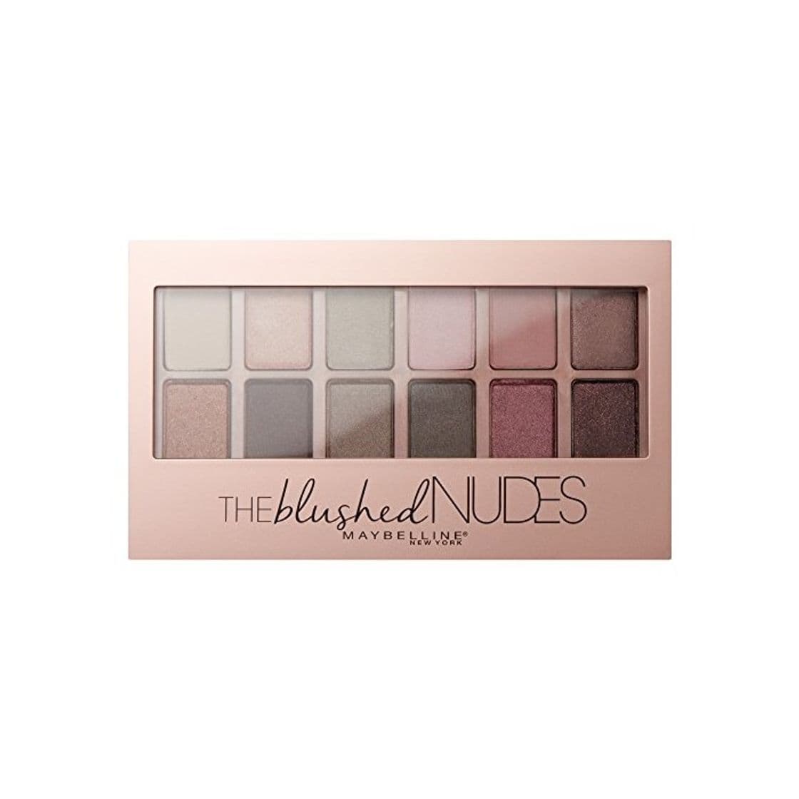 Beauty Paleta de Sombras de Ojos The Blushed Nudes, de Maybelline