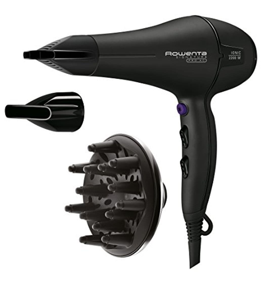 Beauty Rowenta Signature Pro CV7840F0 - Secador de pelo motor Profesional AC de