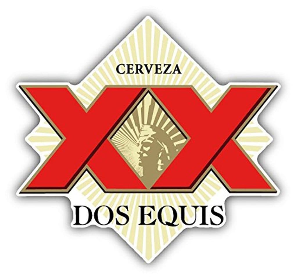 Place SkyBug Dos Equis Cerveza XX Red Mexican Beer Bumper Sticker Vinyl Art