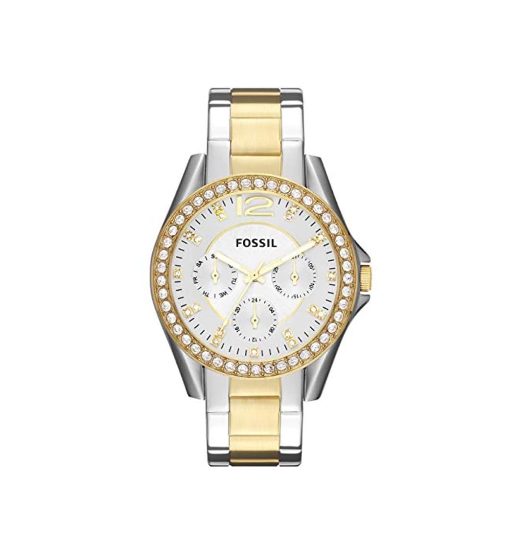 Moda Fossil Reloj Analógico para Mujer de Cuarzo con Correa en Acero Inoxidable ES3204