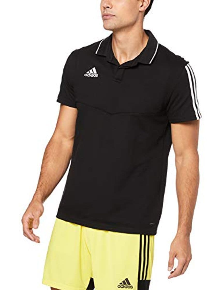 Moda adidas Tiro19 Co Polo Camiseta, Hombre, Black